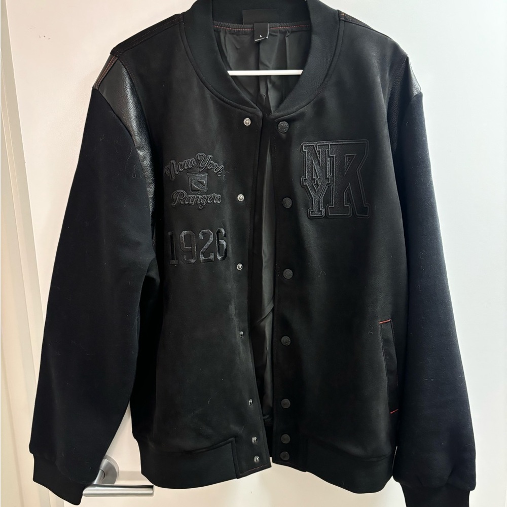 Black Bomber Jacket